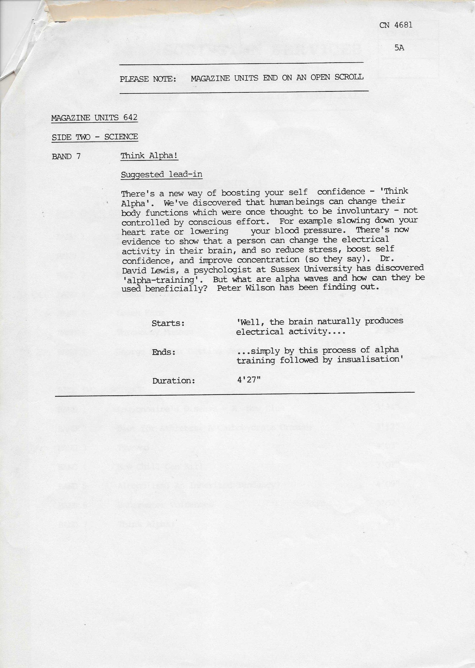 Inserts from CN 4681